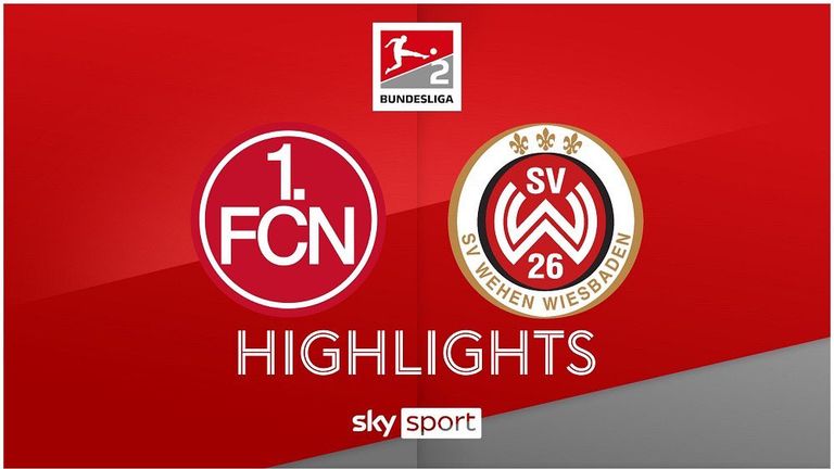 1. FC Nürnberg  -  Wehen Wiesbaden