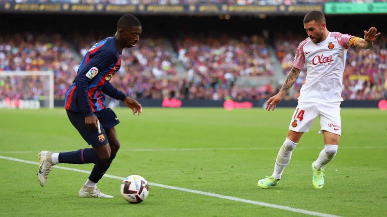 Ousmane Dembele wird den FC Barcelona in Richtung Paris verlassen.