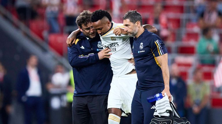 Eder Militao fällt lange aus.