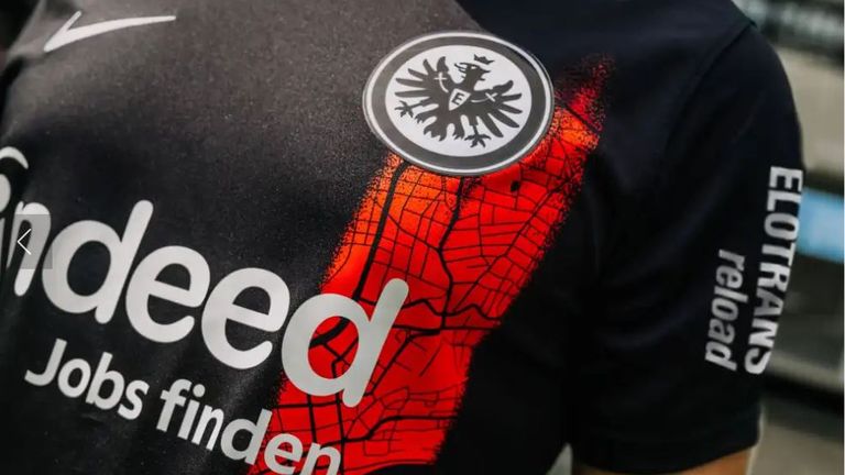 Eintracht Frankfurt hat ihr neues Europatrikot vorgestellt (Quelle: klub.eintracht.de).