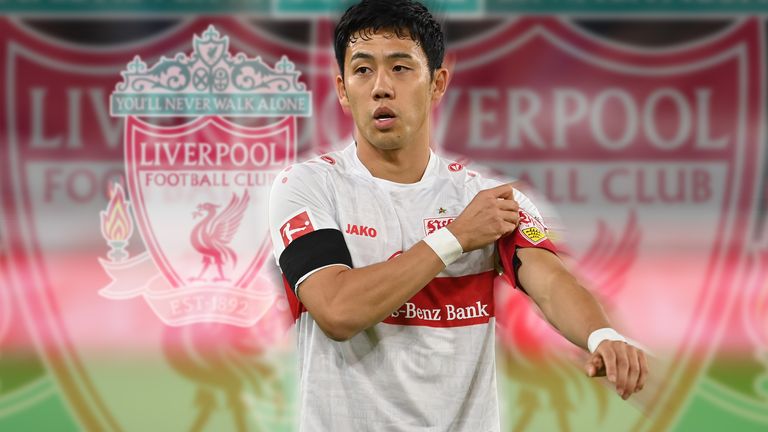 Wataru Endo steht kurz vor einem Wechsel zum FC Liverpool. 