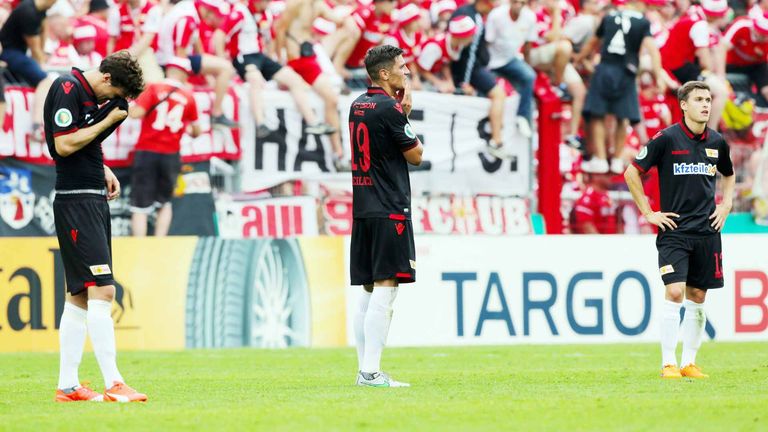 14. Platz: 1. FC Union Berlin: 8-mal Erstrundenaus / zuletzt 2015/16 gegen den FC Viktoria Köln