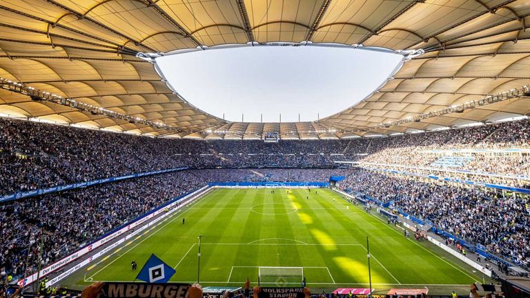 Im Hamburger Volksparkstadion wird es in dieser Saison Champions-League-Fußball zu sehen geben.