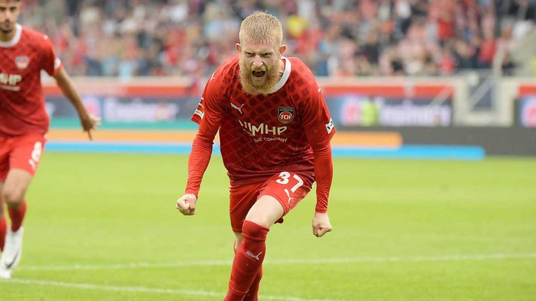 Jan-Niklas Beste (1. FC Heidenheim / 1. Nominierung für die Kicker-Elf)