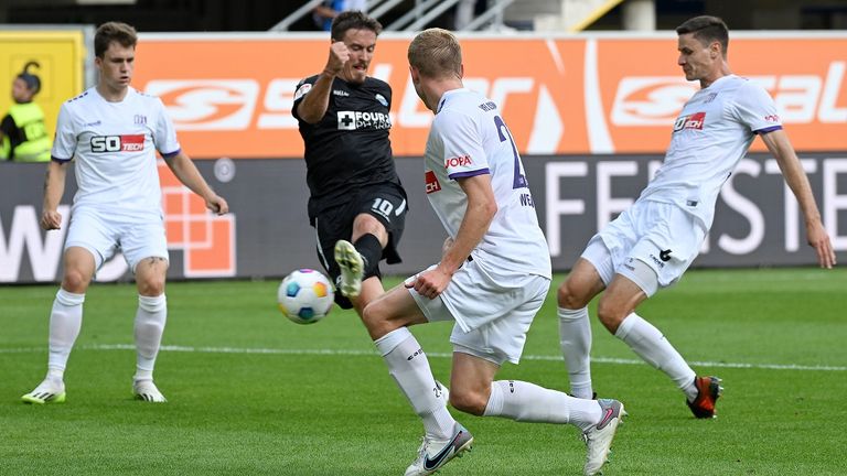 Max Kruse kann auch das zweite Liga-Spiel mit dem SC Paderborn nicht gewinnen.
