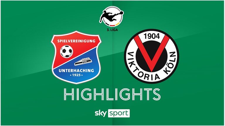 Spieltag 4: SpVgg Unterhaching - Viktoria Köln