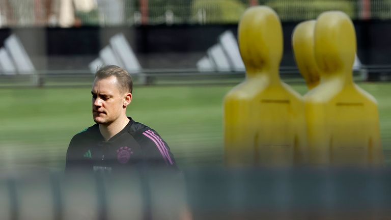 Volle Konzentration auf die Reha. Manuel Neuer arbeitet seit Monaten an seiner Rückkehr ins Teamtraining (Foto: Ruiz).