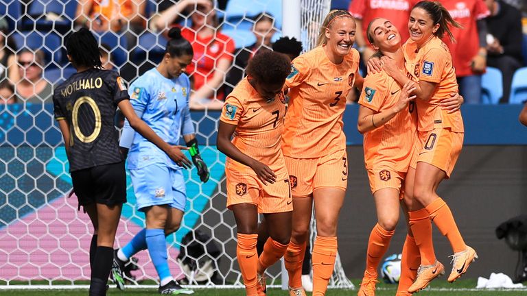 Die Niederlande steht nach dem Sieg gegen Südafrika im Viertelfinale der FIFA Frauen WM 2023.