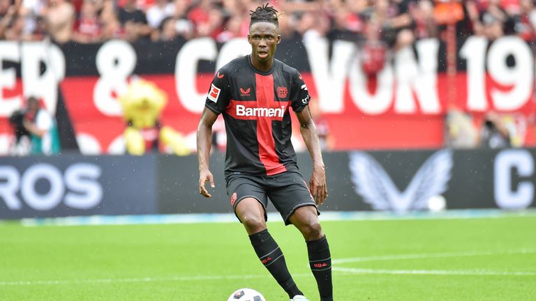 Odilon Kossounou (Bayer 04 Leverkusen / 1. Nominierung für die Kicker-Elf)