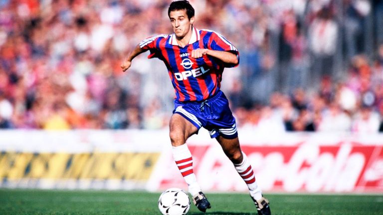 Sturm: Mehmet Scholl (Mit Hamann von 1993 bis 1998 beim FC Bayern).