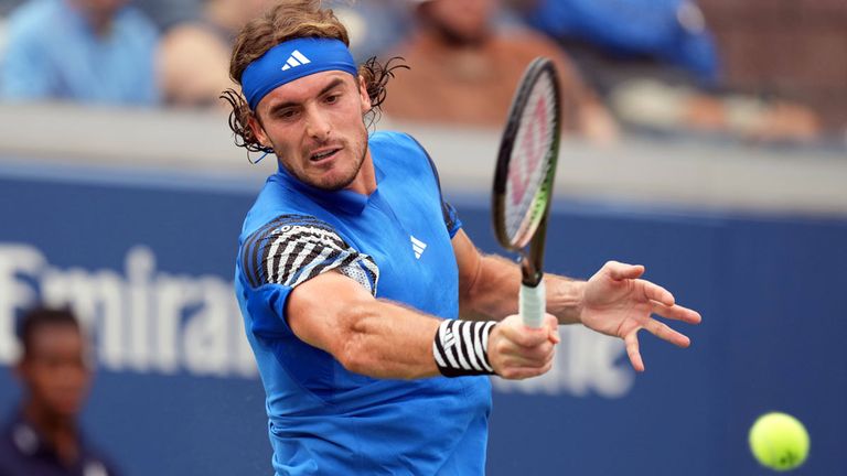 Stefanos Tsitsipas ist bei den US Open bereits in der 2. Runde ausgeschieden. 
