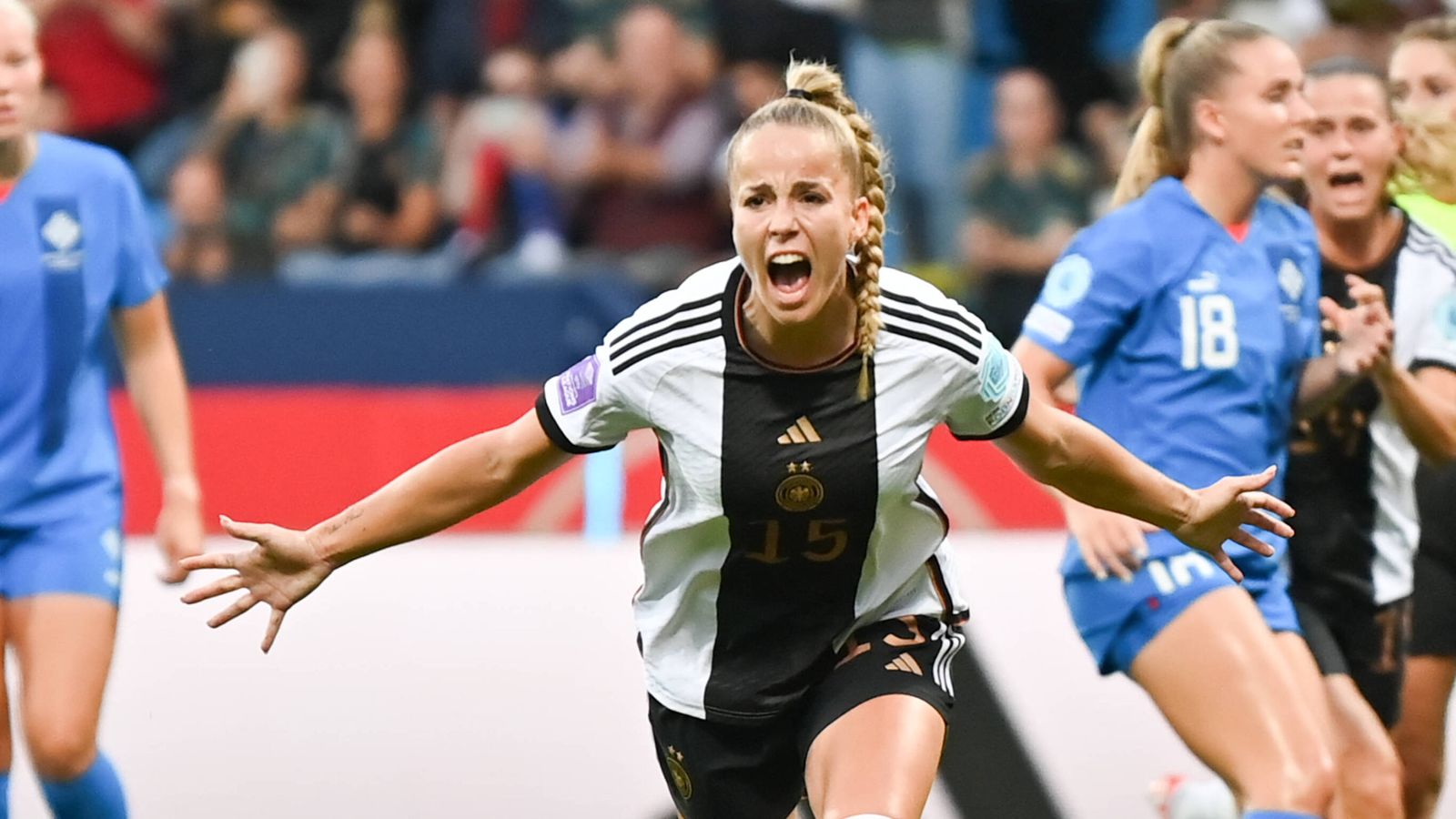 Dfb Frauen Deutschland Besiegt Island Fußball News Sky Sport 8045