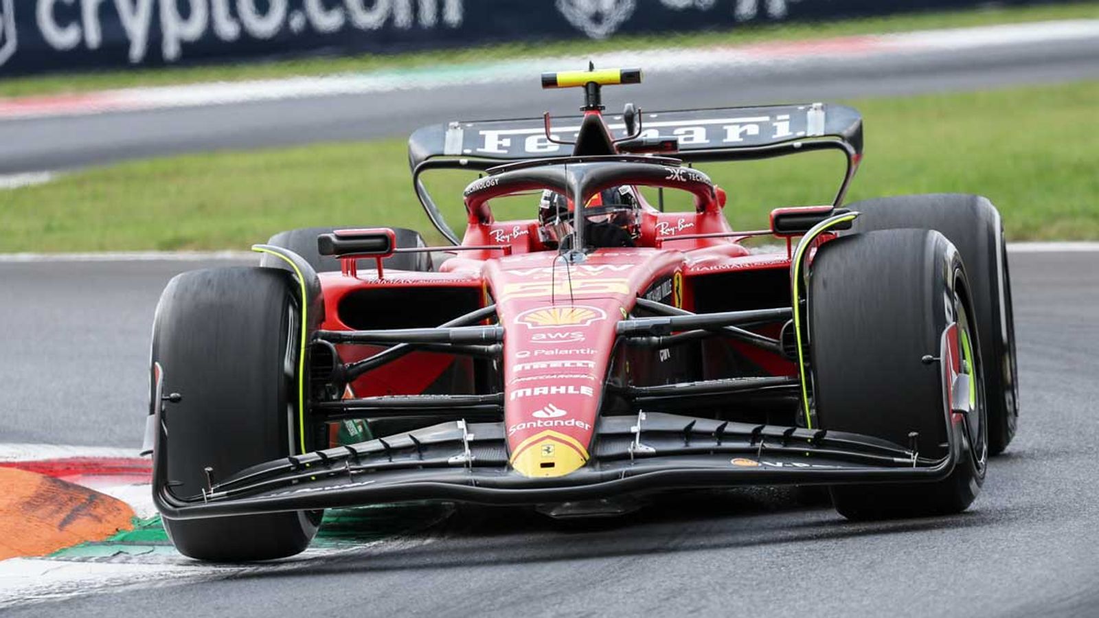 Formel 1 Carlos Sainz gewinnt FP2 in Monza