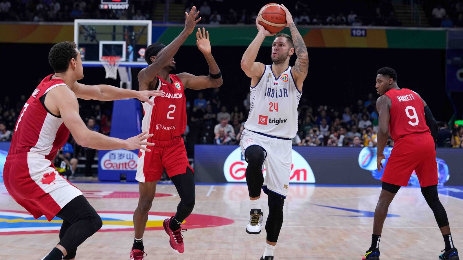 FIBA Basketball WM Serbien besiegt Kanada und steht im WM-Finale Basketball News Sky Sport