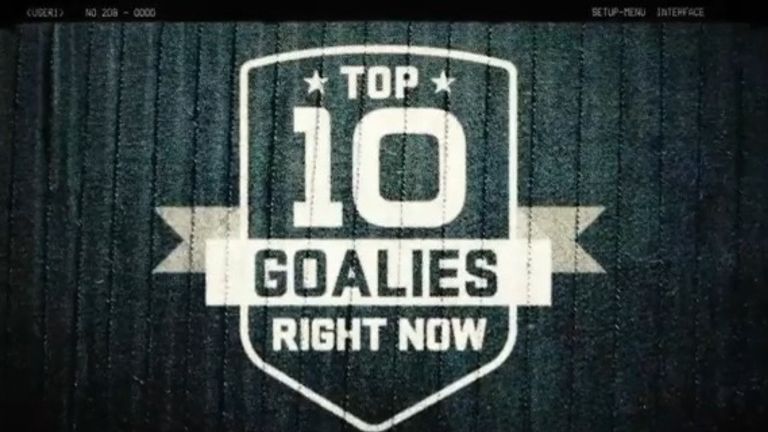 NHL Tonight präsentiert die aktuellen Top 10 Goalies der NHL.