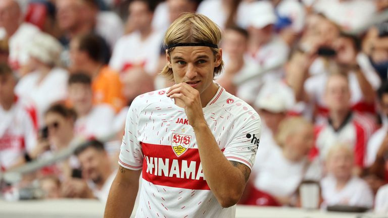 Borna Sosa verlässt den VfB Stuttgart in Richtung Amsterdam.