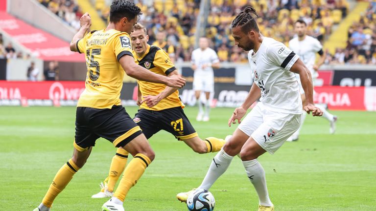 Dynamo Dresden gewinnt am 5. Spieltag der 3. Liga gegen den FC Ingolstadt.