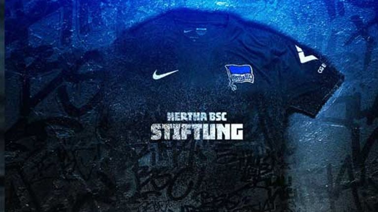 Das ist das neue Sondertrikot von Hertha BSC (Quelle: X @HerthaBSC)