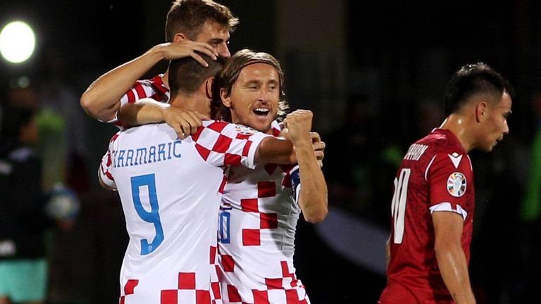 Sieg dank Andrej Kramaric: Kroatien erklimmt die Tabellenspitze.