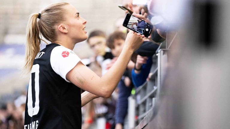 Laura Freigang von Eintracht Frankfurt