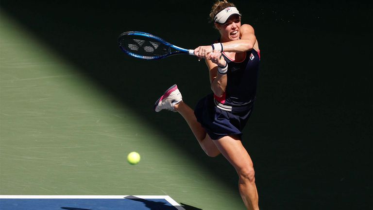 Laura Siegemund (im Bild) legt in der Doppelkonkurrenz bei den US Open einen Lauf mit Partnerin Vera Zvonareva hin.
