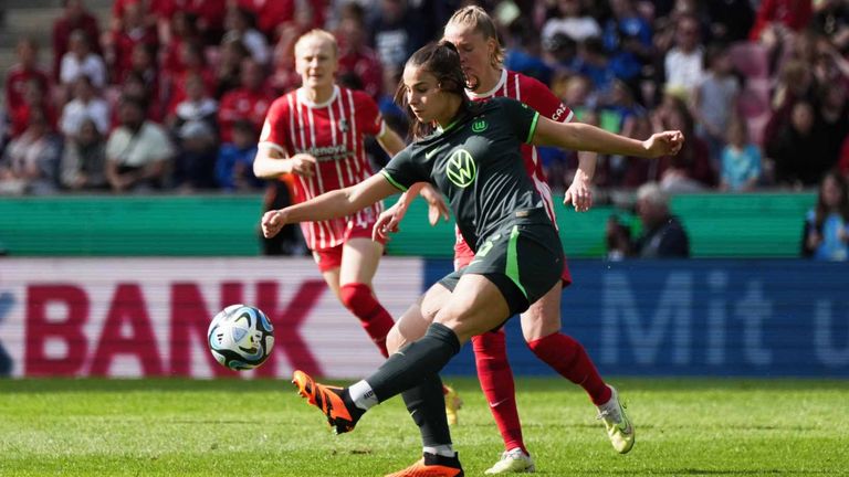 Lena Oberdorf vom VfL Wolfsburg