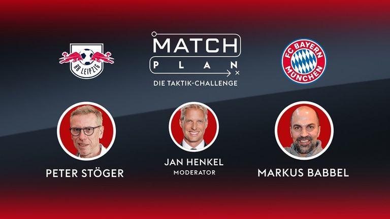 Am 6. Spieltag von &#34;Matchplan&#34; analysieren Peter Stöger und Markus Babbel das Bundesliga-Tospiel zwischen RB Leipzig und dem FC Bayern München.