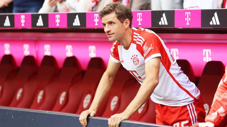 Thomas Müller würde bei der Bayern-Gala gegen Bochum eingewechselt.