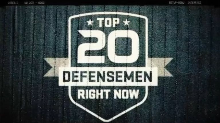 NHL Tonight: Top 20 Defensemen 2023/24 