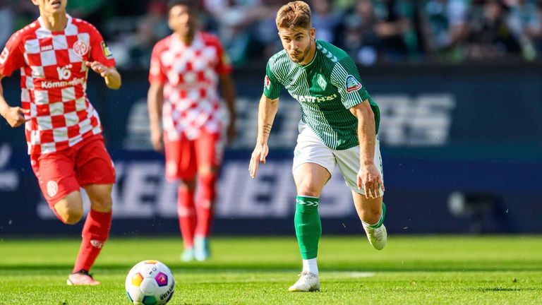 Romano Schmid (Werder Bremen / 1. Nominierung für die Kicker-Elf)