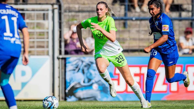 Jule Brand vom VfL Wolfsburg