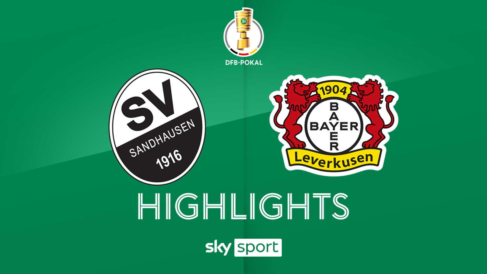 DFB-Pokal SV Sandhausen - Bayer Leverkusen