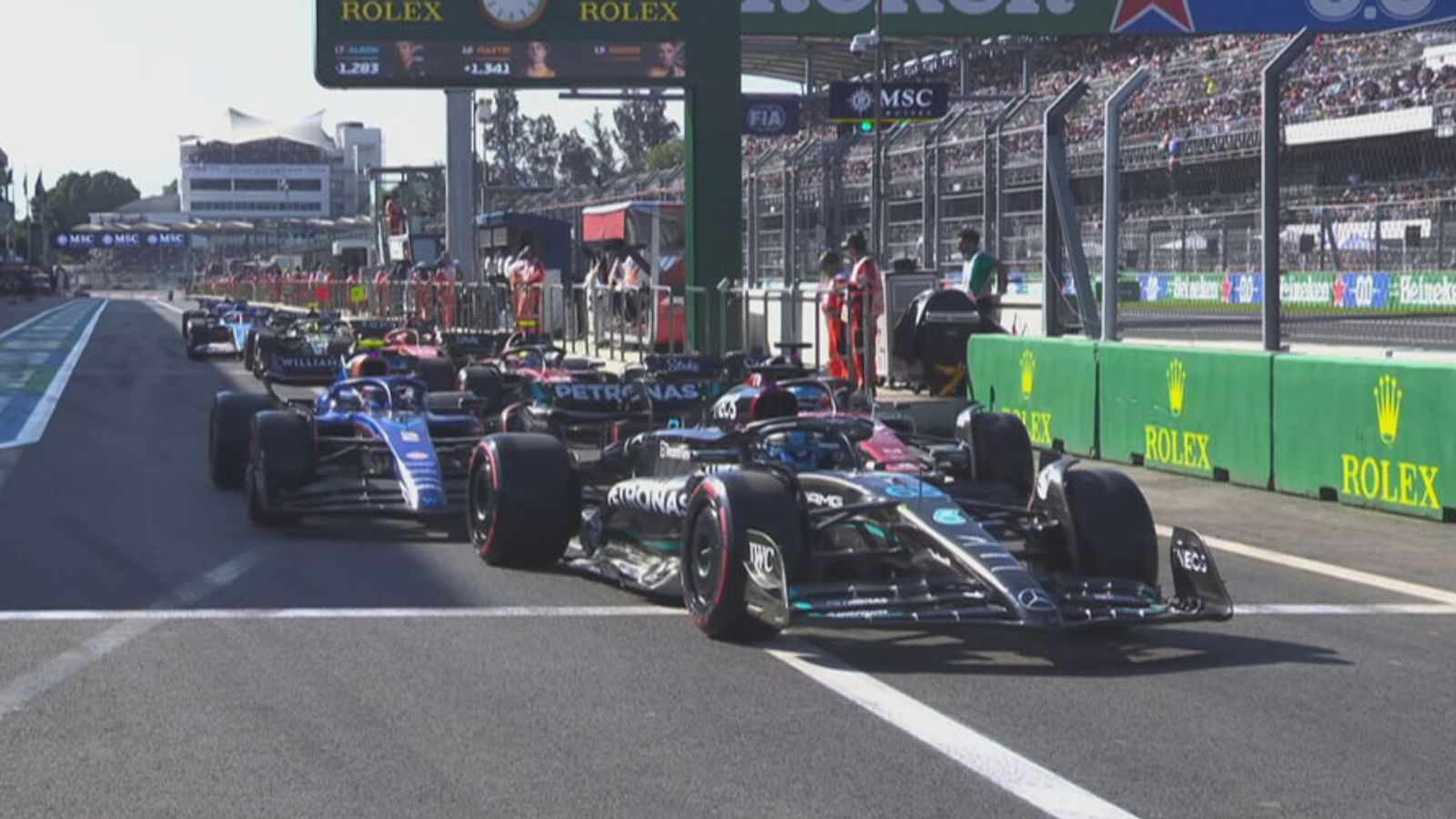 FIA spricht Strafen nach Qualifying in Mexiko City aus Formel 1 News Sky Sport
