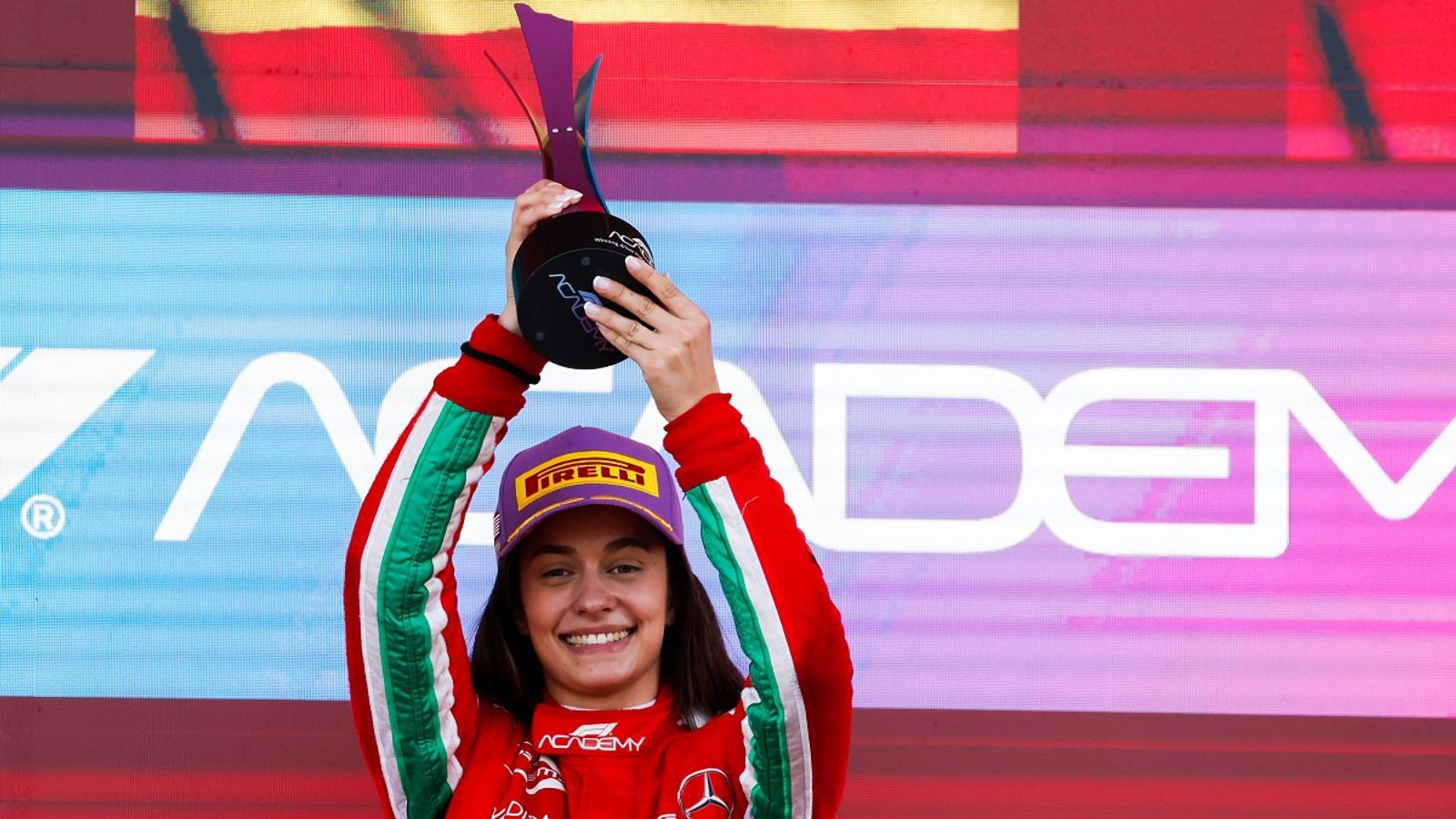 Marta Garcia aus Spanien ist die erste Titelträgerin der F1 Academy