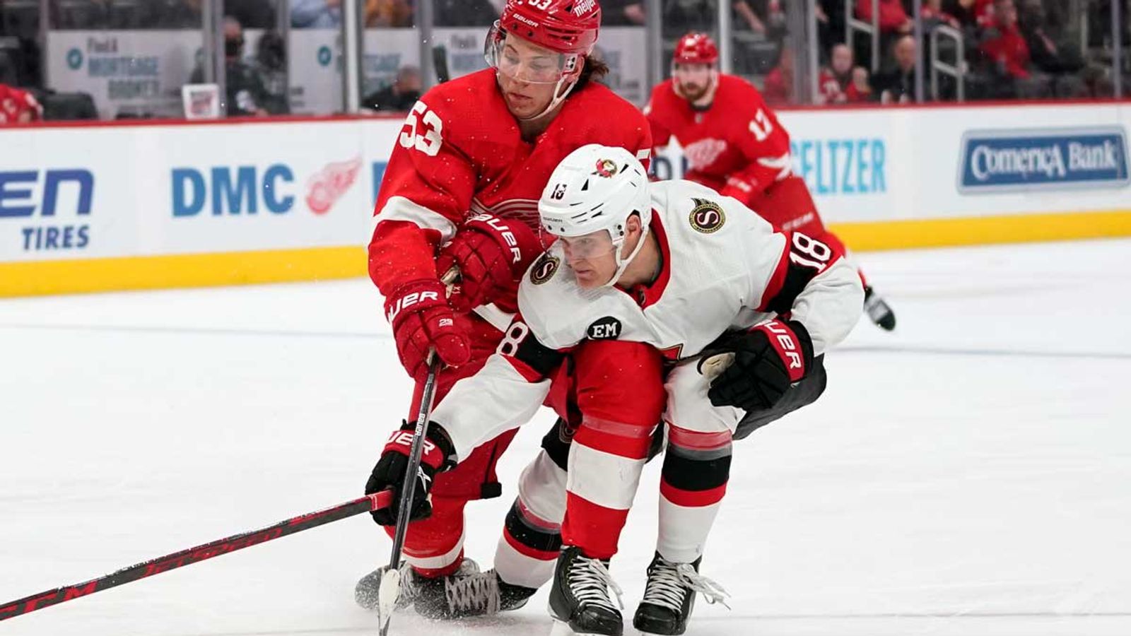 NHL Moritz Seider über Detroits Saisonstart und das Duell mit Stützle NHL News Sky Sport
