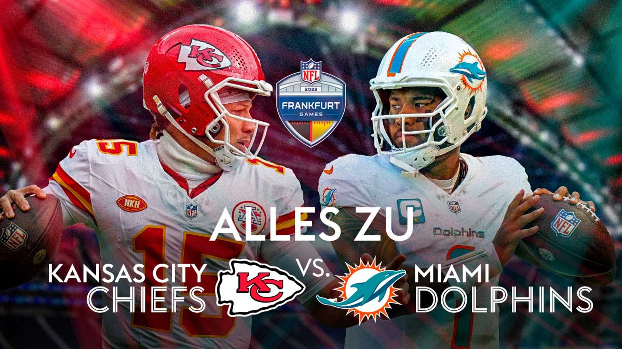 Kansas City Chiefs Miami Dolphins mit Mahomes NFL in Frankfurt live