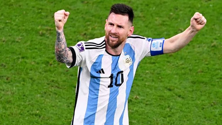 Lionel Messi hat 2023 seinen achten Ballon d&#39;Or gewonnen.