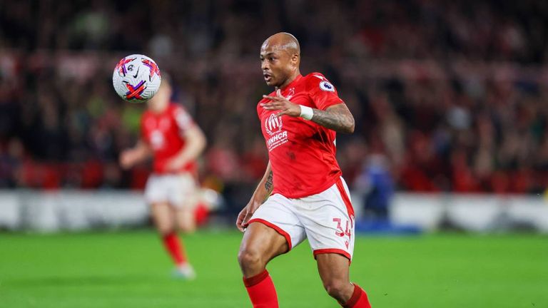Andre Ayew ist Kapitän der ghanaischen Nationalmannschaft und war zuletzt in der Premier League für Nottingham Forest aktiv.