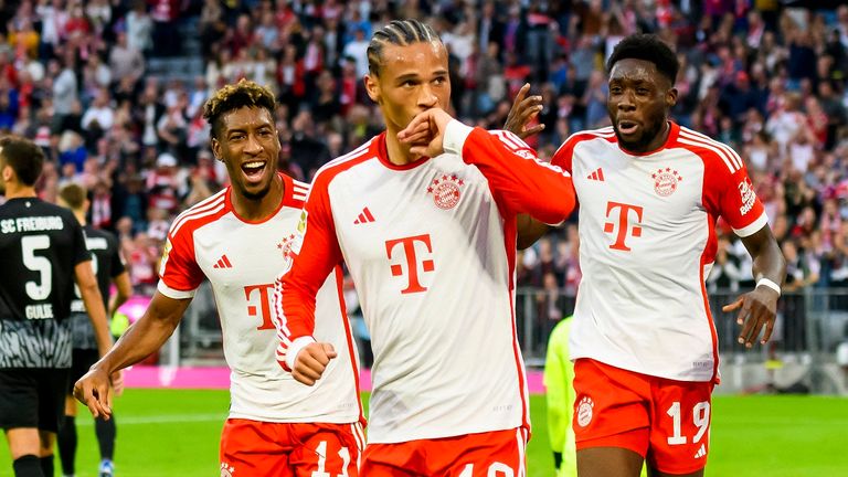 Kingsley Coman und Leroy Sane ebneten den Weg zum Bayern-Sieg gegen den SC Freiburg.