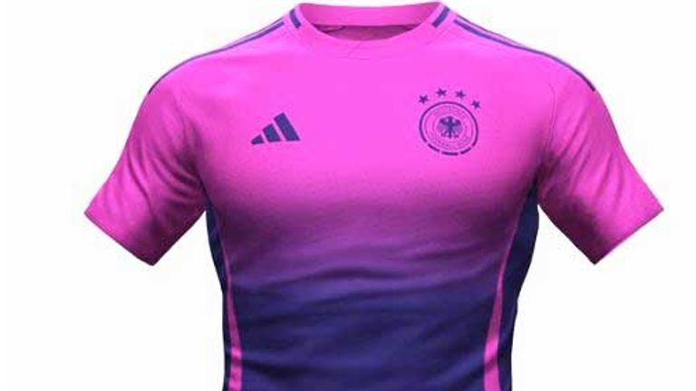 So könnte das DFB-Auswärtstrikot bei der Heim-EM 2024 aussehen.