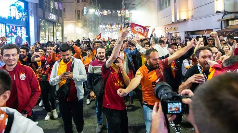 Fans von Galatasaray Istanbul - Symbolbild.