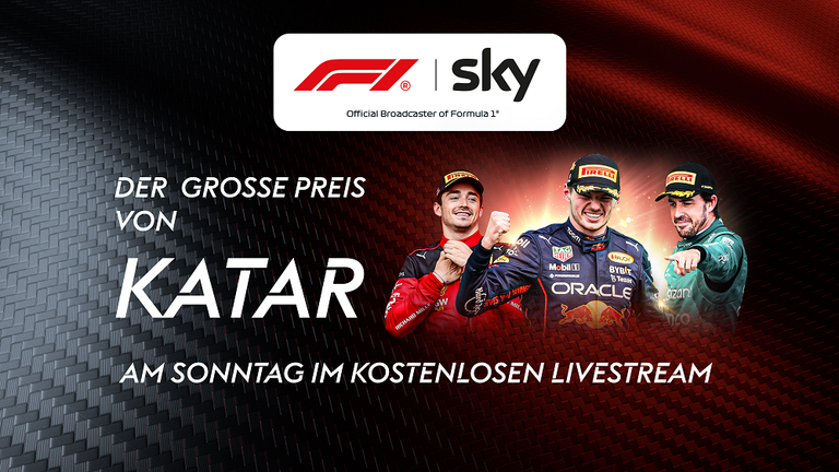 Sky Sport präsentiert Euch am Sonntag, den 8. Oktober, den Großen Preis von Katar - im kostenlosen Livestream. In der Sky Sport App und auf skysport.de. Viel Spaß!