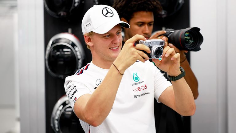 Mick Schumacher fungiert in dieser Saison als Test- und Ersatzfahrer für Mercedes.