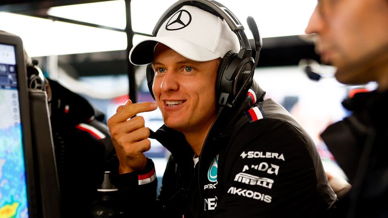 Mick Schumacher ist in dieser Saison Test- und Ersatzfahrer bei Mercedes.