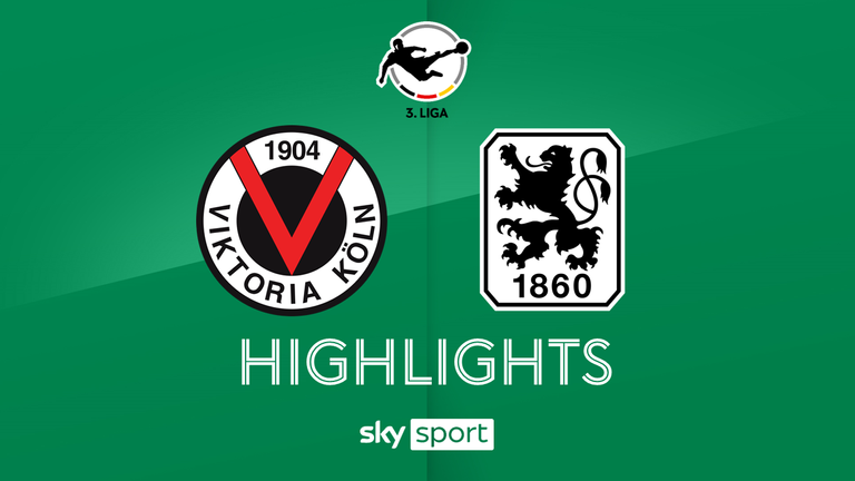 Spieltag 13: FC Viktoria Köln - TSV 1860 München
