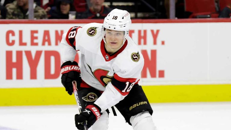 Tim Stützle will mit den Ottawa Senators in die in die Playoffs einziehen.