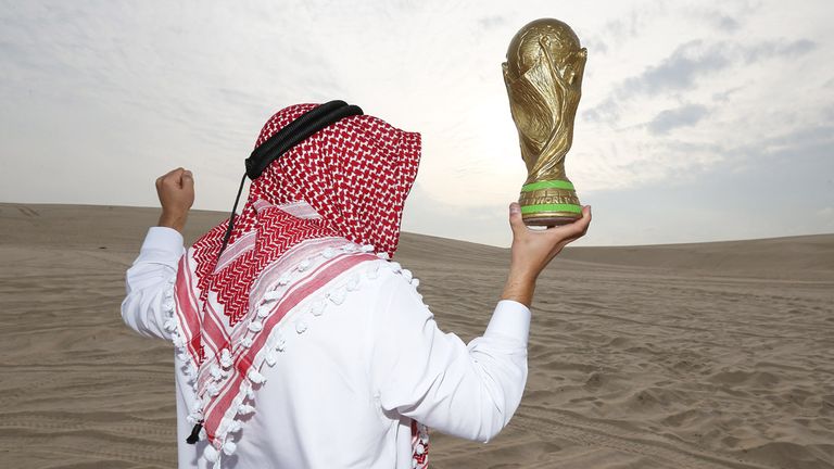 Saudi-Arabien will die WM 2034 ausrichten.