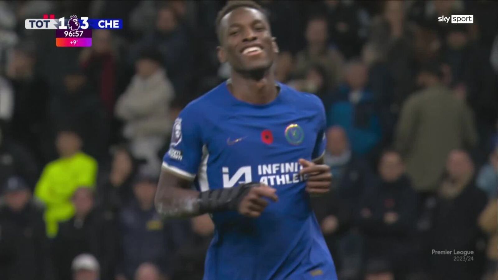 Tottenham Chelsea 14 Jackson (90. Min. + 7) InMatch Video