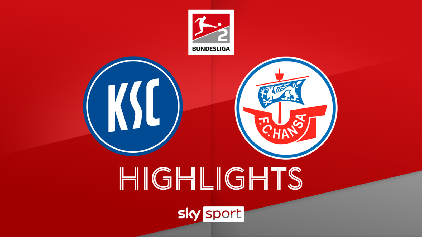 2. Bundesliga: Karlsruher SC – Hansa Rostock – die Highlights | Fußball News – Sky Sport