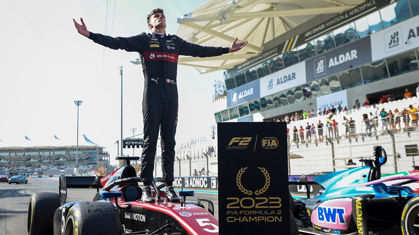 Pourchaire macht Titel in der Formel 2 perfekt Formel 1 News Sky Sport